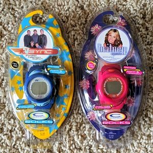 NSYNC & BRITNEY animated fashion watches